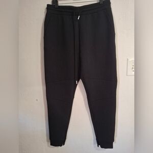 Zyia Active Men's Classic Black Joggers Size L